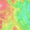 Mapa topográfico San Grato, altitude, relevo
