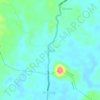 Mapa topográfico Libang, altitude, relevo