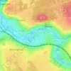 Mapa topográfico Résidence de la Grande Prairie, altitude, relevo