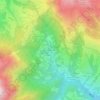 Mapa topográfico Molini, altitude, relevo