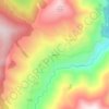 Mapa topográfico Sigüeya, altitude, relevo