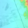 Mapa topográfico Tunquelén, altitude, relevo