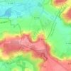Mapa topográfico Le Boisgeloup, altitude, relevo