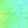 Mapa topográfico Kalimalang, altitude, relevo
