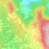 Mapa topográfico Grolet, altitude, relevo