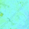 Mapa topográfico Wilfholme, altitude, relevo