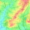 Mapa topográfico Winterfold, altitude, relevo