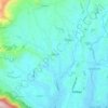 Mapa topográfico Dharmasthali, altitude, relevo