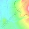 Mapa topográfico Cachivi, altitude, relevo