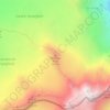Mapa topográfico Matenga Peak, altitude, relevo