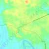Mapa topográfico Peranap, altitude, relevo