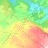 Mapa topográfico Mejanesse, altitude, relevo