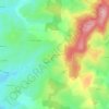 Mapa topográfico Le Grand Satenot, altitude, relevo