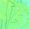 Mapa topográfico Dew Park, altitude, relevo