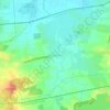 Mapa topográfico Bacuranao, altitude, relevo