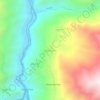 Mapa topográfico Huancan, altitude, relevo