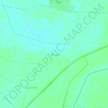Mapa topográfico Thatha Rai Ka, altitude, relevo