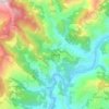 Mapa topográfico Jajarkot, altitude, relevo