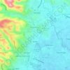 Mapa topográfico Talamban, altitude, relevo