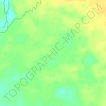 Mapa topográfico Wenin, altitude, relevo