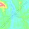 Mapa topográfico Los Ángeles, altitude, relevo