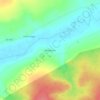 Mapa topográfico Bebedouro, altitude, relevo
