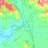 Mapa topográfico Giovi, altitude, relevo