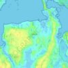 Mapa topográfico Herslev, altitude, relevo