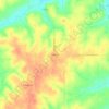 Mapa topográfico Palmyra, altitude, relevo