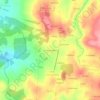 Mapa topográfico O Vilar da Maceira, altitude, relevo