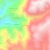 Mapa topográfico Lloquepata, altitude, relevo
