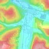 Mapa topográfico Clairvaux, altitude, relevo