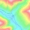 Mapa topográfico Retil, altitude, relevo