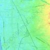 Mapa topográfico Jati Baru, altitude, relevo
