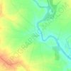 Mapa topográfico Pargaon, altitude, relevo