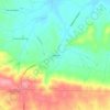 Mapa topográfico Caseyville, altitude, relevo