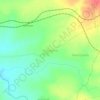 Mapa topográfico Tharigopula, altitude, relevo