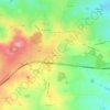 Mapa topográfico Les Noix, altitude, relevo