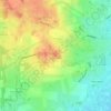 Mapa topográfico Kuiperberg, altitude, relevo