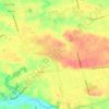 Mapa topográfico Bois de Vipart, altitude, relevo