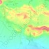 Mapa topográfico Scarnadore, altitude, relevo
