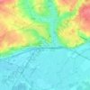Mapa topográfico Le Pont-Niveau, altitude, relevo