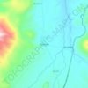 Mapa topográfico Tarucani, altitude, relevo