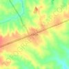 Mapa topográfico Namialo, altitude, relevo