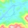 Mapa topográfico Arapari, altitude, relevo