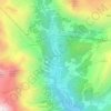 Mapa topográfico Anderbatt, altitude, relevo