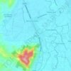 Mapa topográfico Sosote, altitude, relevo