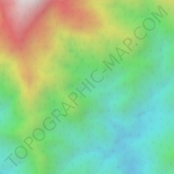 Mapa topográfico Majagual, altitude, relevo