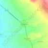 Mapa topográfico Pacanguilla, altitude, relevo