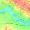 Mapa topográfico Ouencé, altitude, relevo
